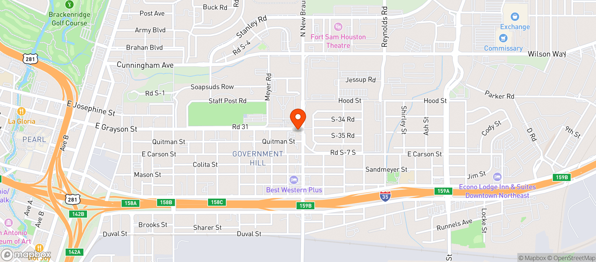 Map showing Slow Ride
