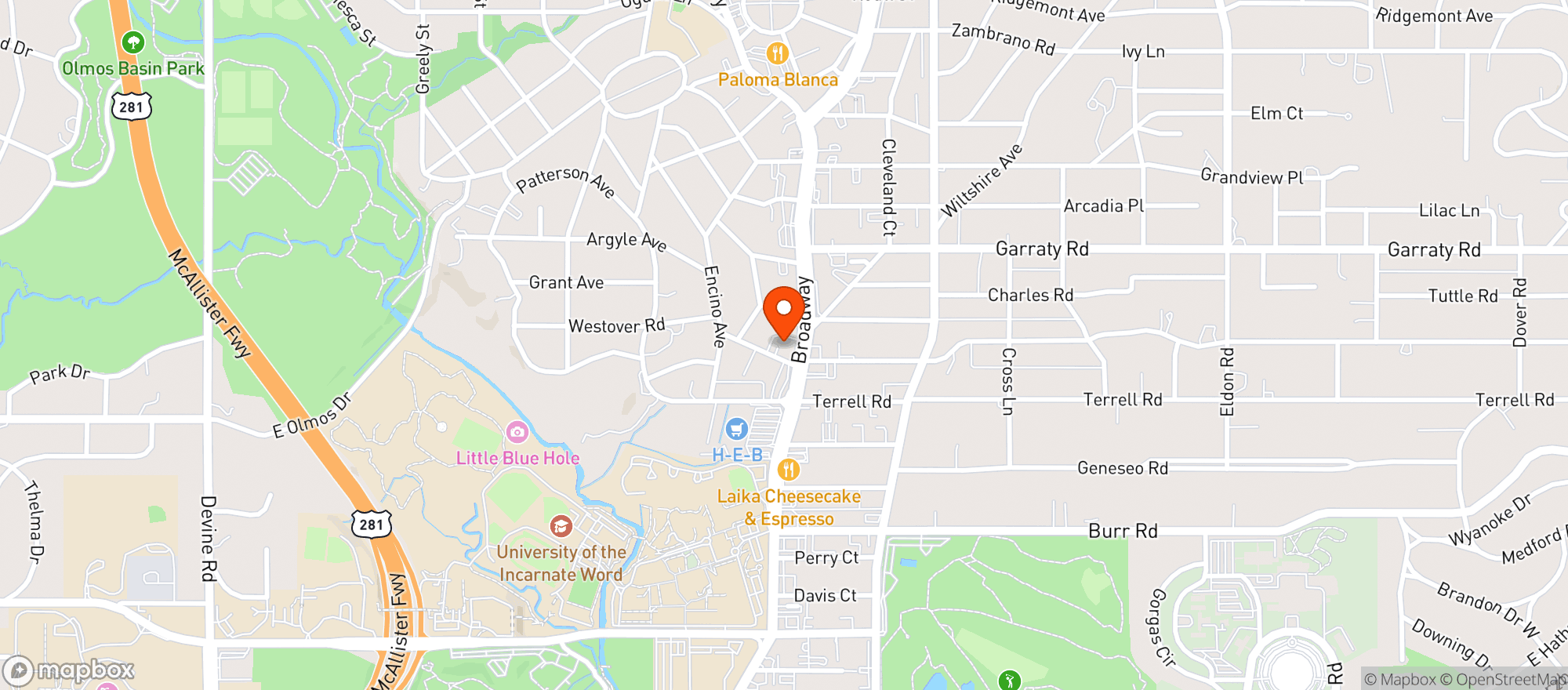 Map showing Cappys I
