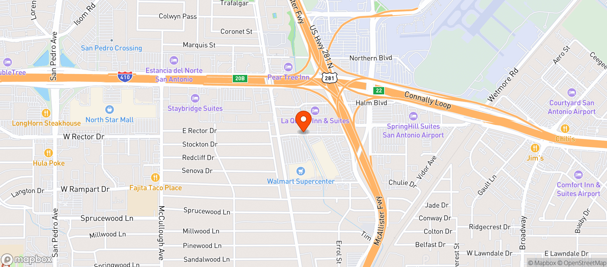 Map showing Specs Wine Spirits & Finer Foods