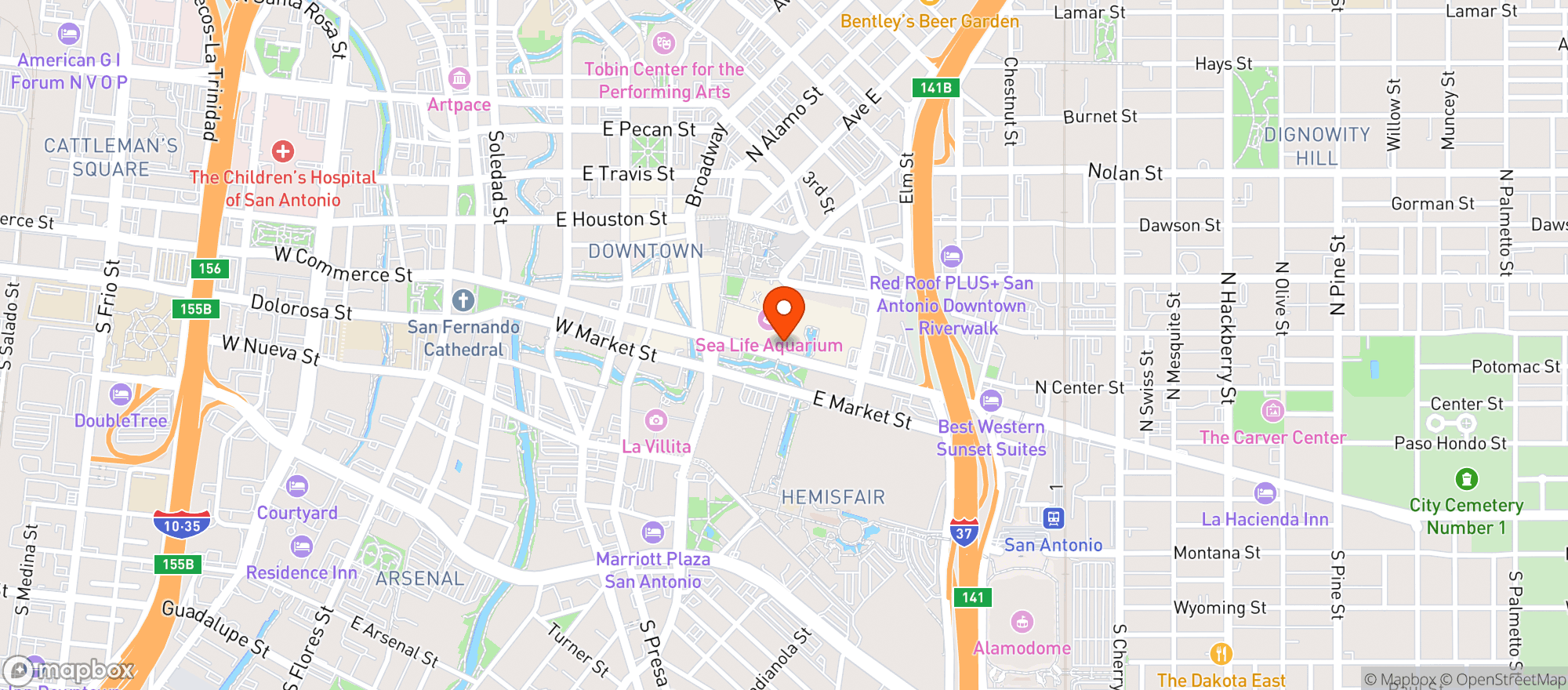 Map showing Time Out Liquor