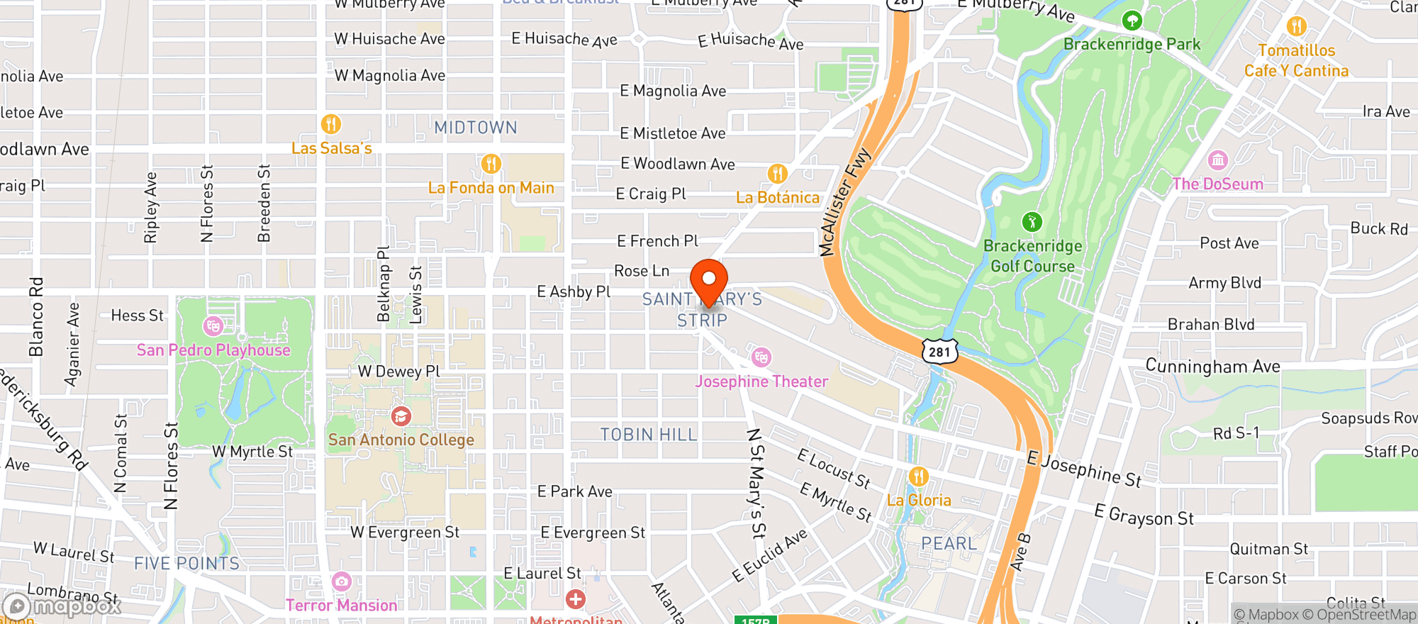 Map showing Paper Tiger