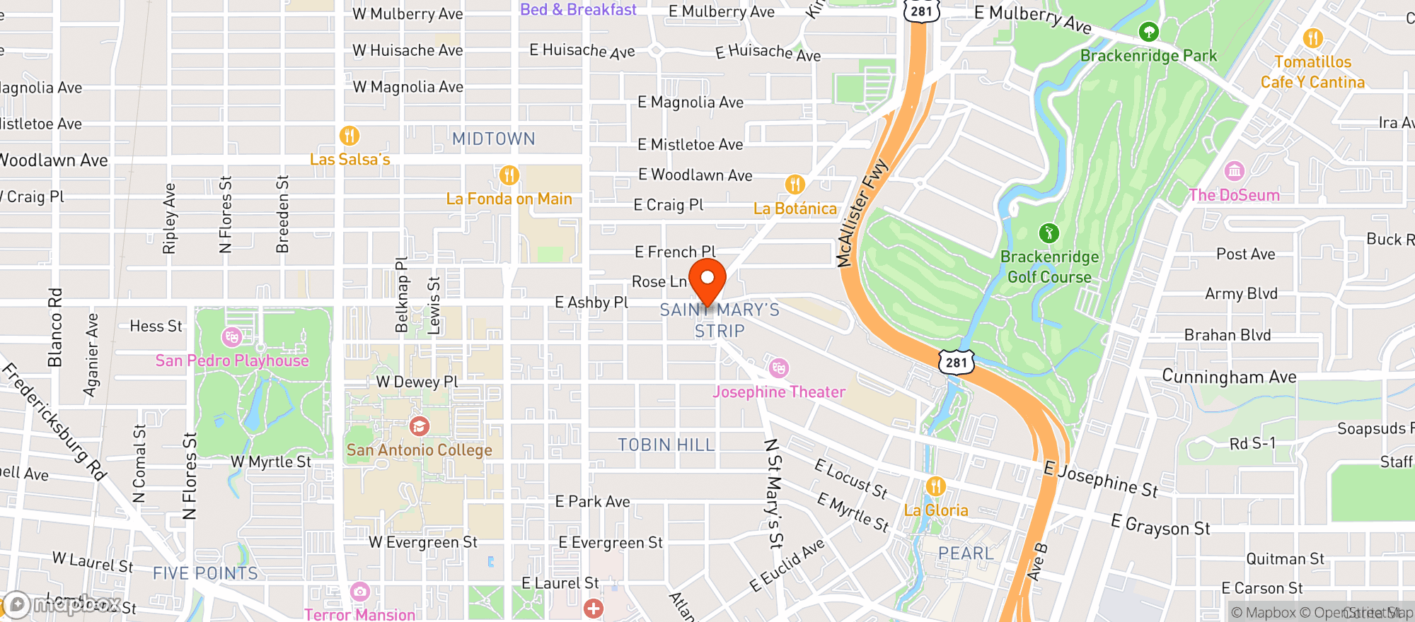 Map showing Mix The