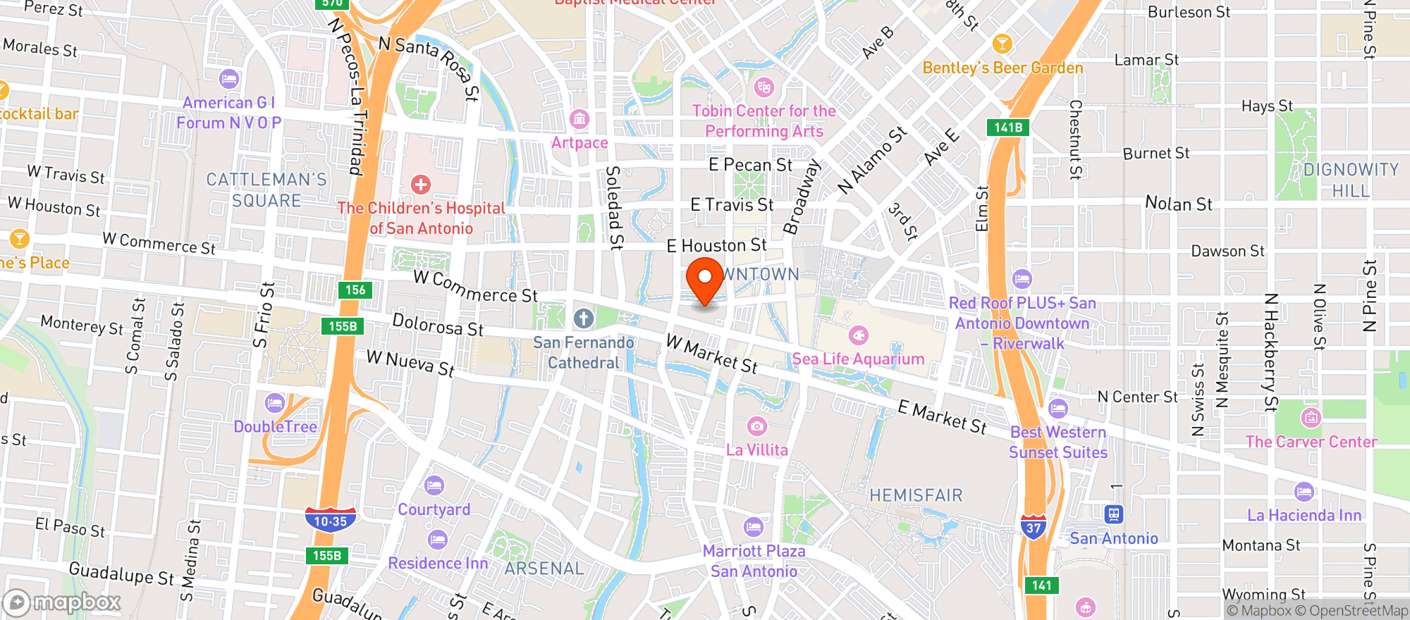 Map showing Mokara Hotel & Spa