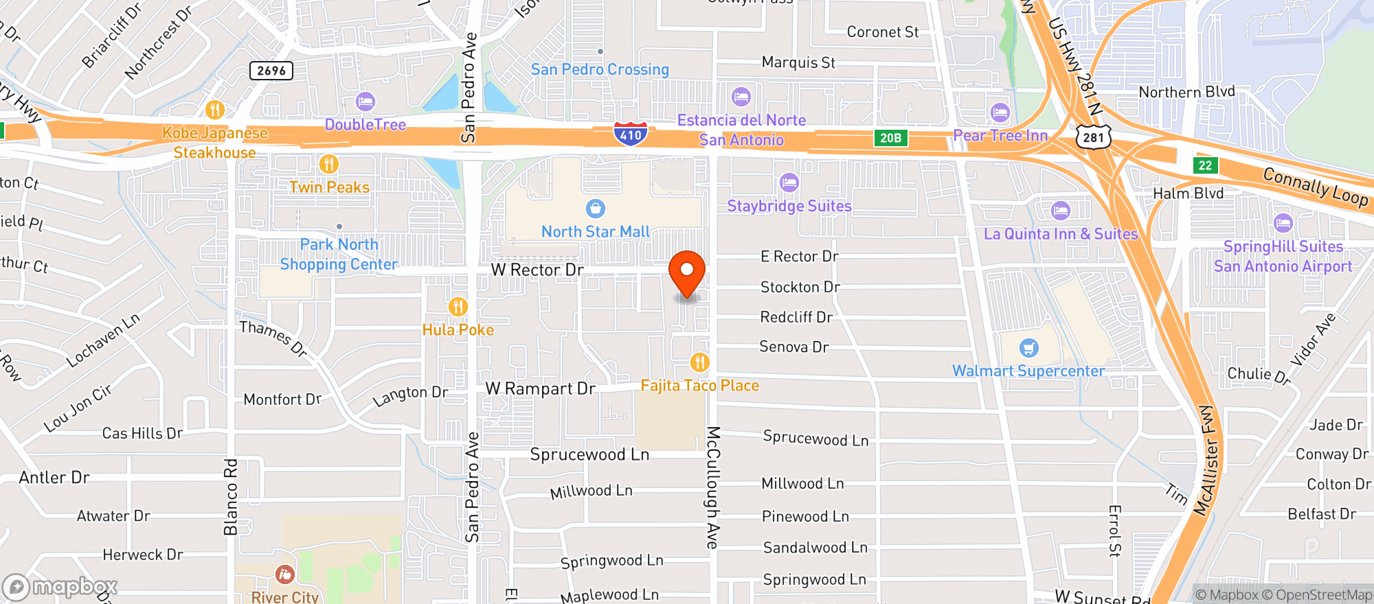 Map showing Smoke Land & Vape #2