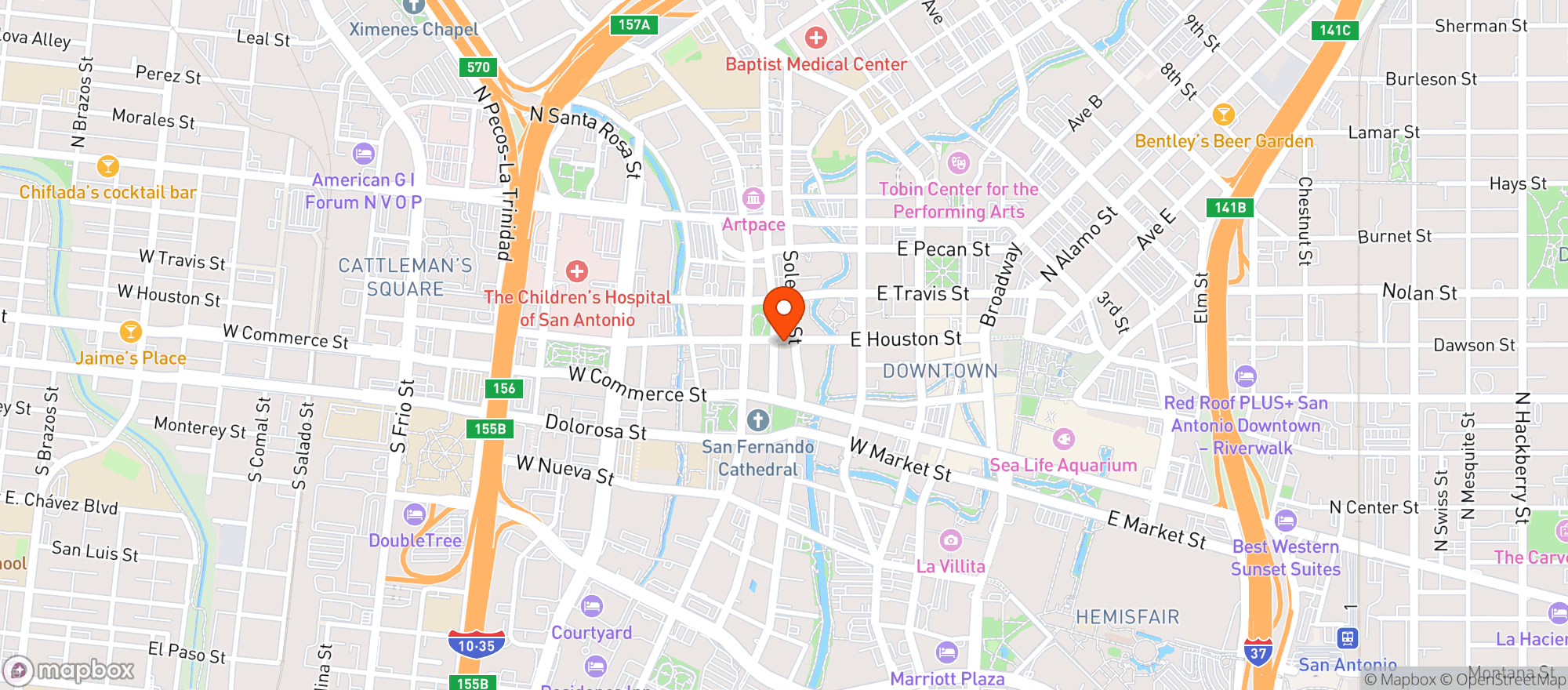 Map showing Royal Blue Grocery (suite 101)
fl 2