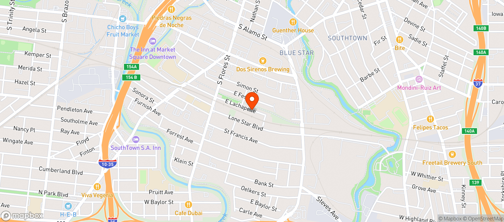 Map showing Kunstler Brewing