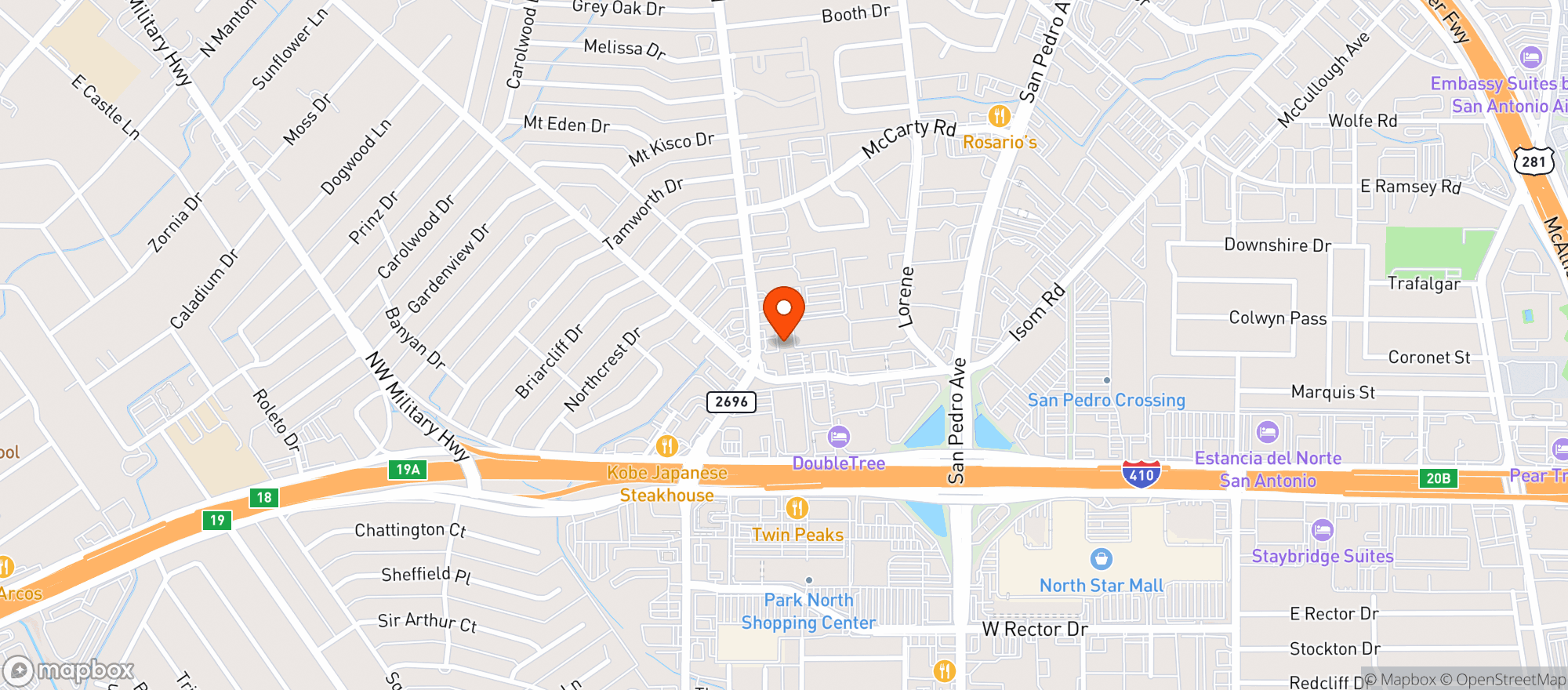 Map showing Mcfinnegans