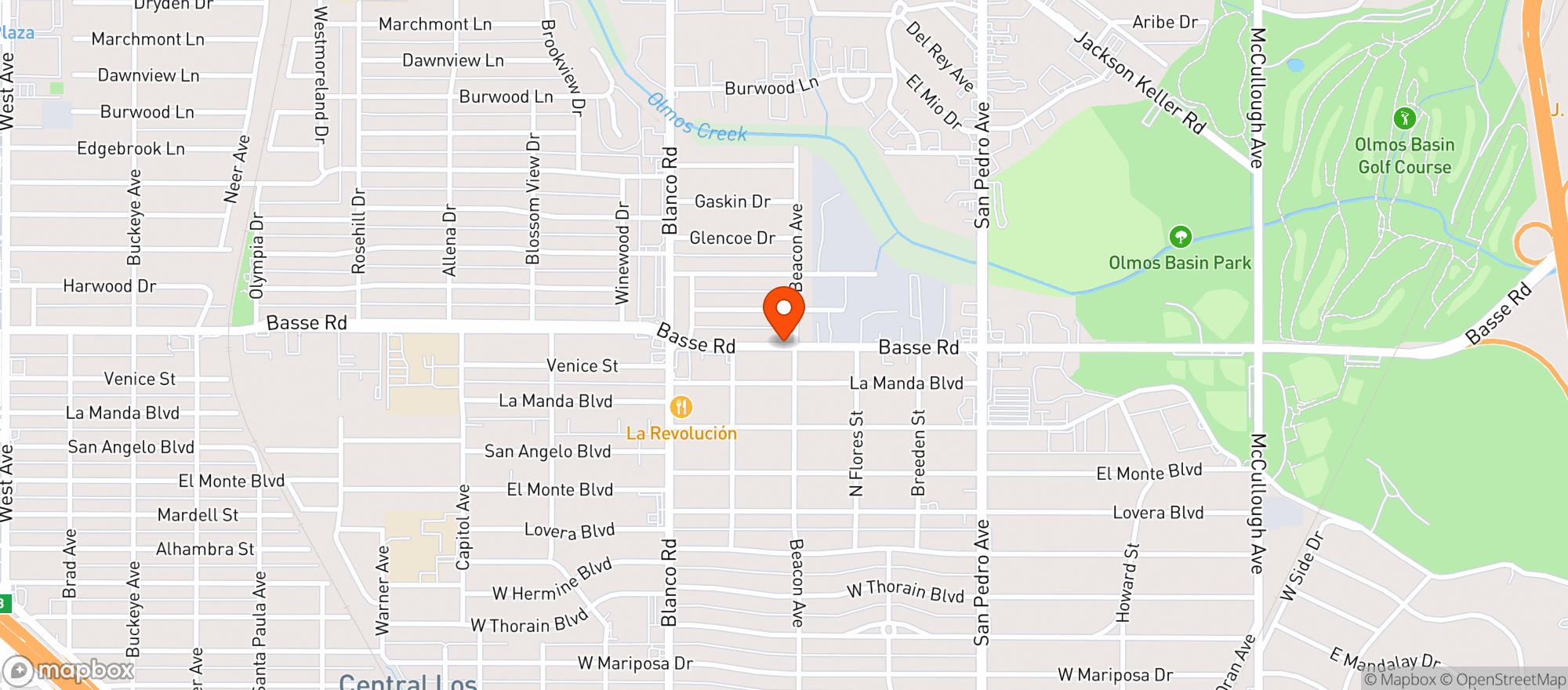 Map showing Shop N Shop