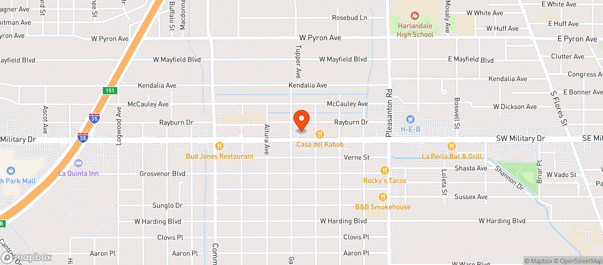 Map showing Everrest Organics CBD