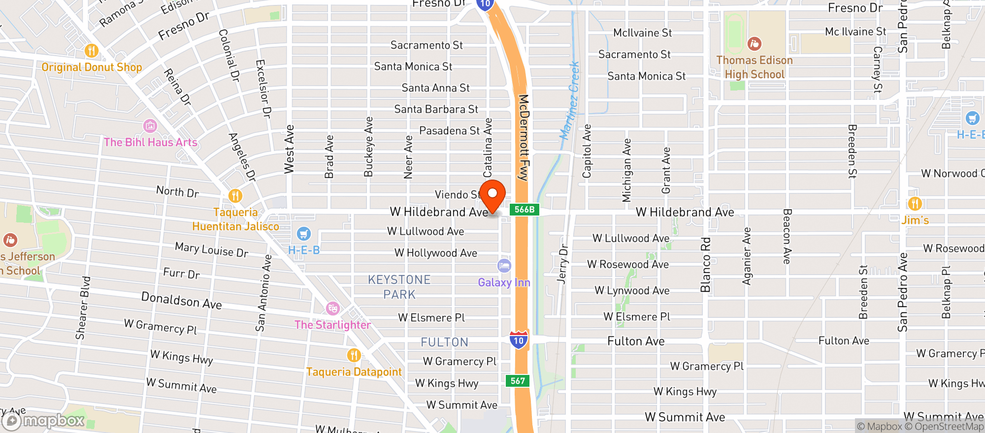 Map showing Black Divmond Collective