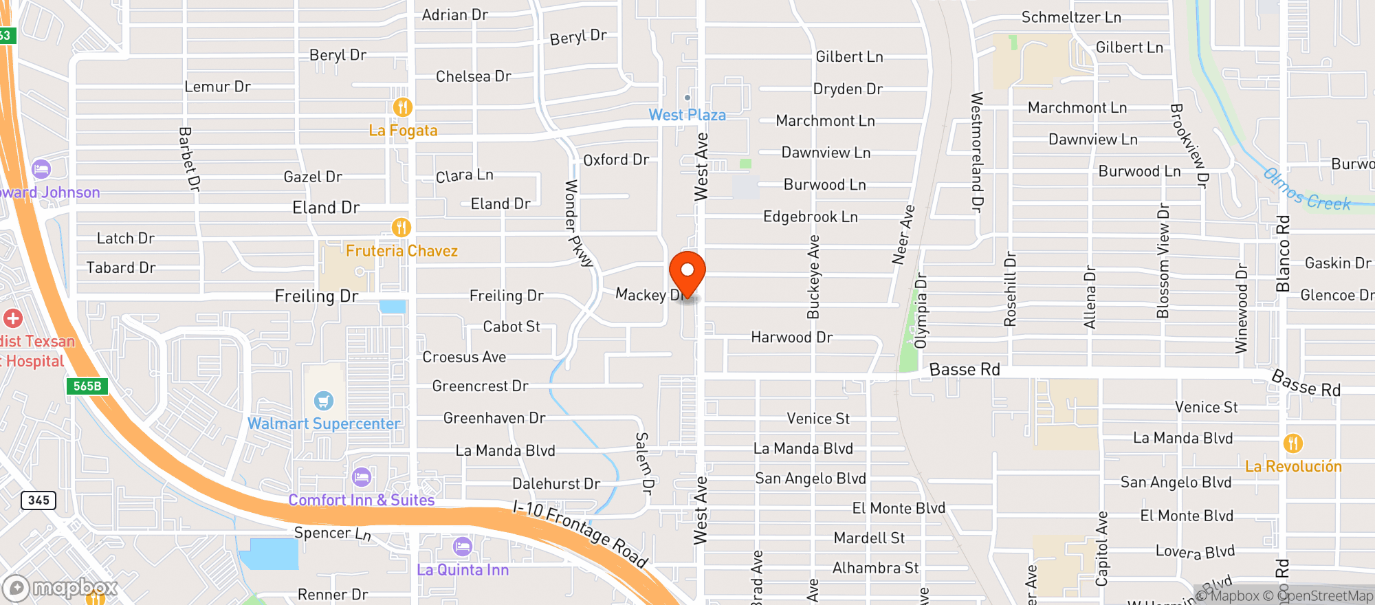 Map showing Aaa Liquor