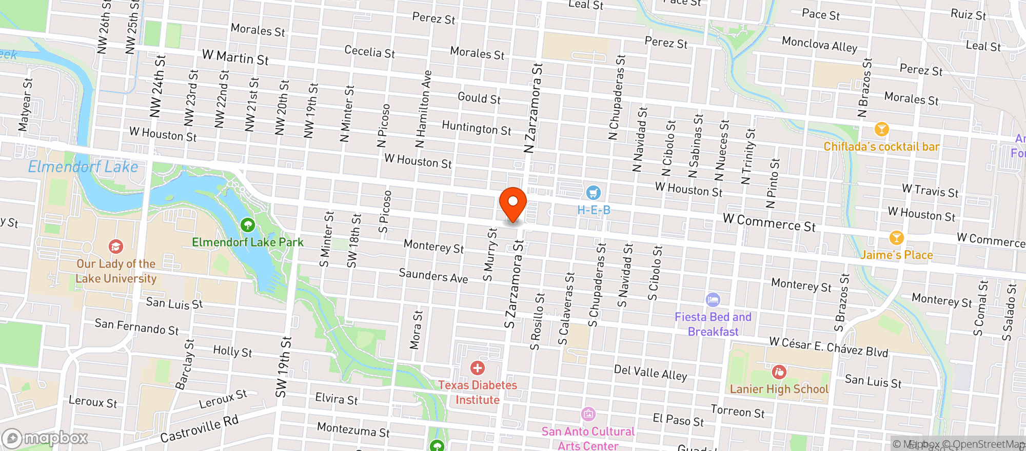 Map showing Exxon