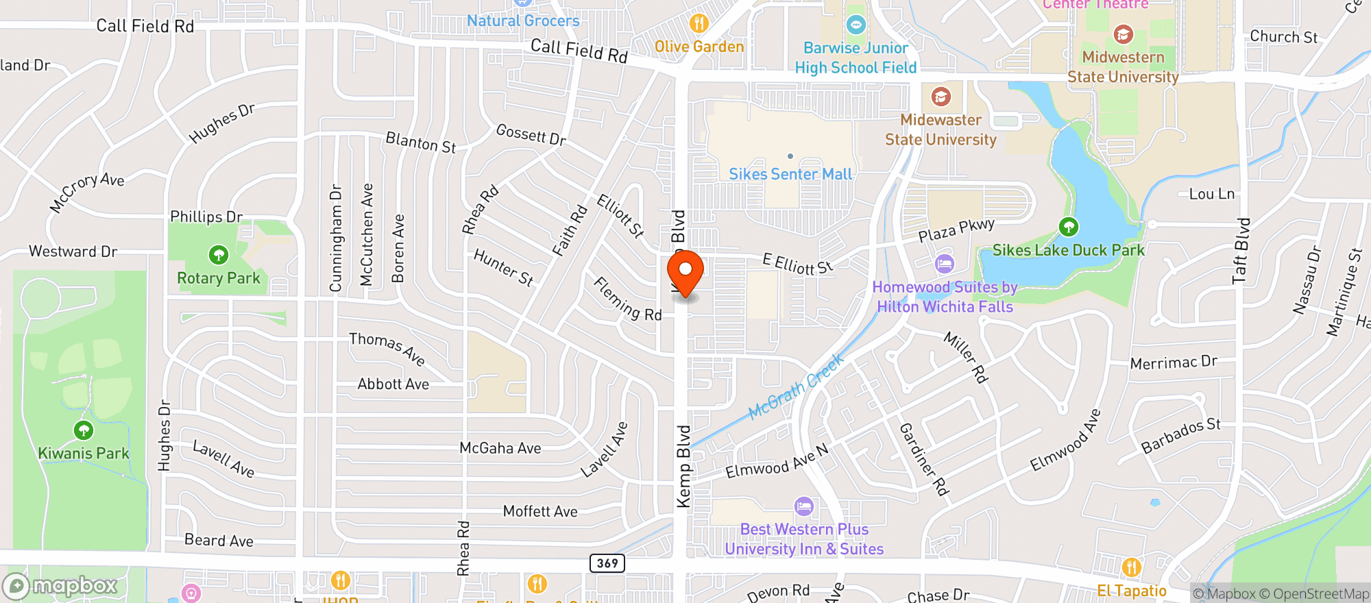 Map showing SPECS WINE SPIRITS & FINER FOODS