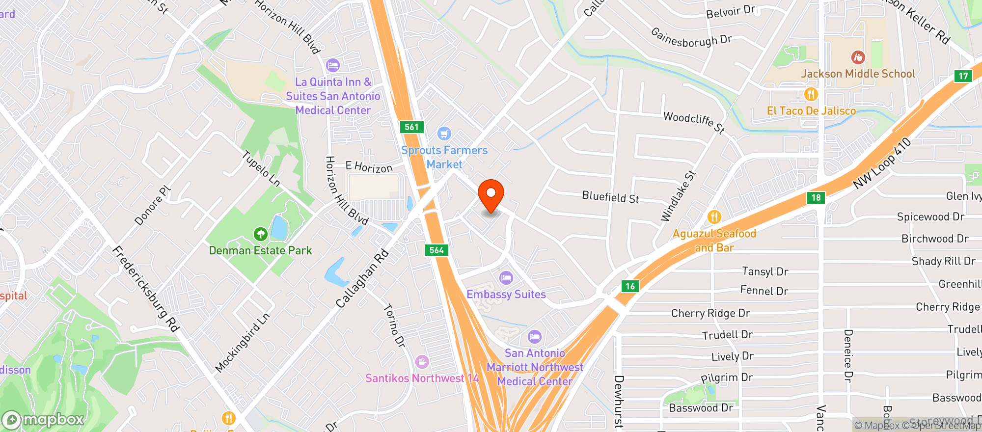 Map showing Industry Night Club