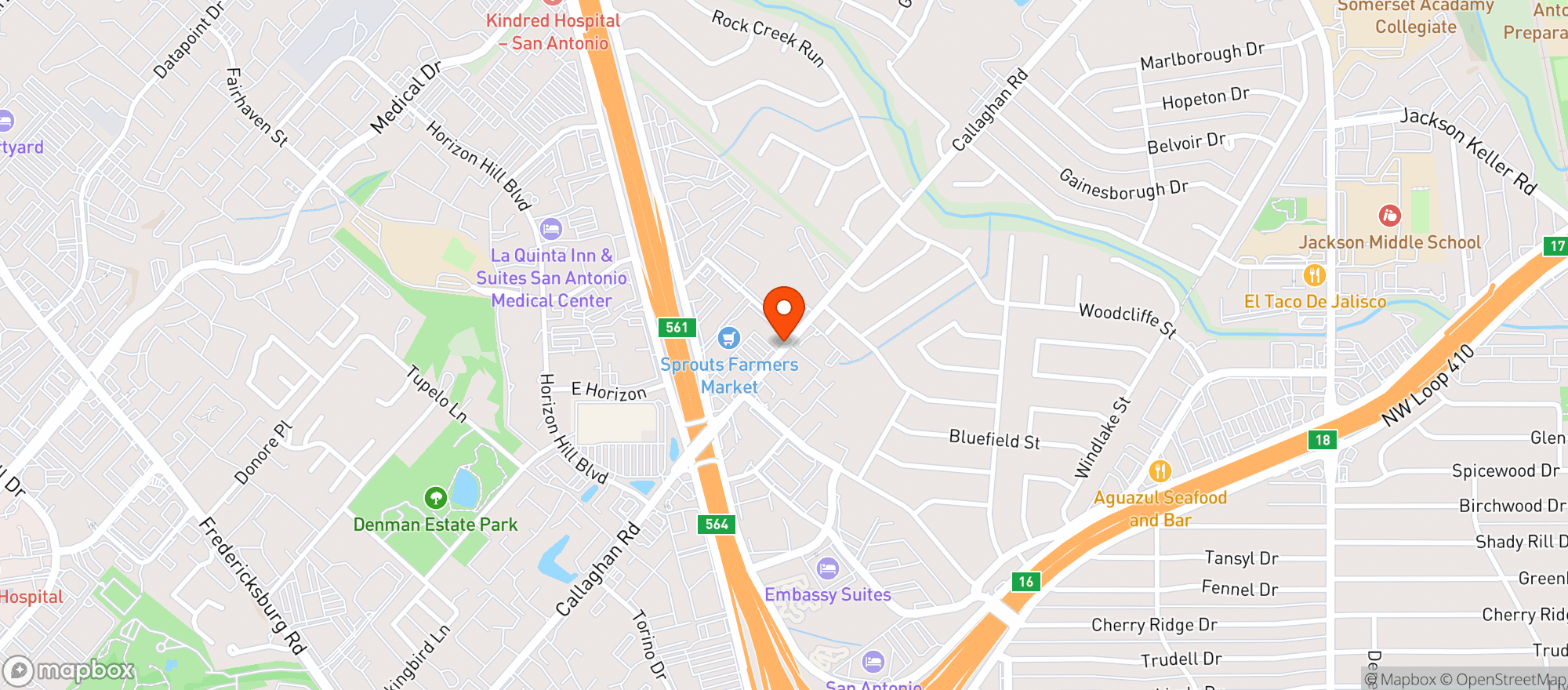 Map showing Sprouts Farmers Market