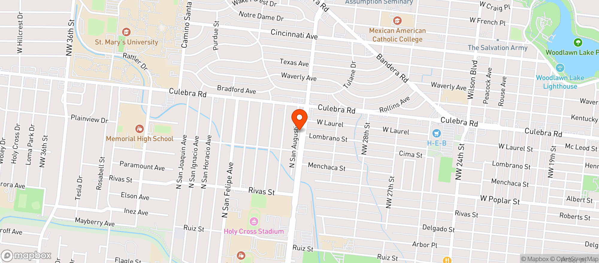 Map showing Happy Endingz Liquor