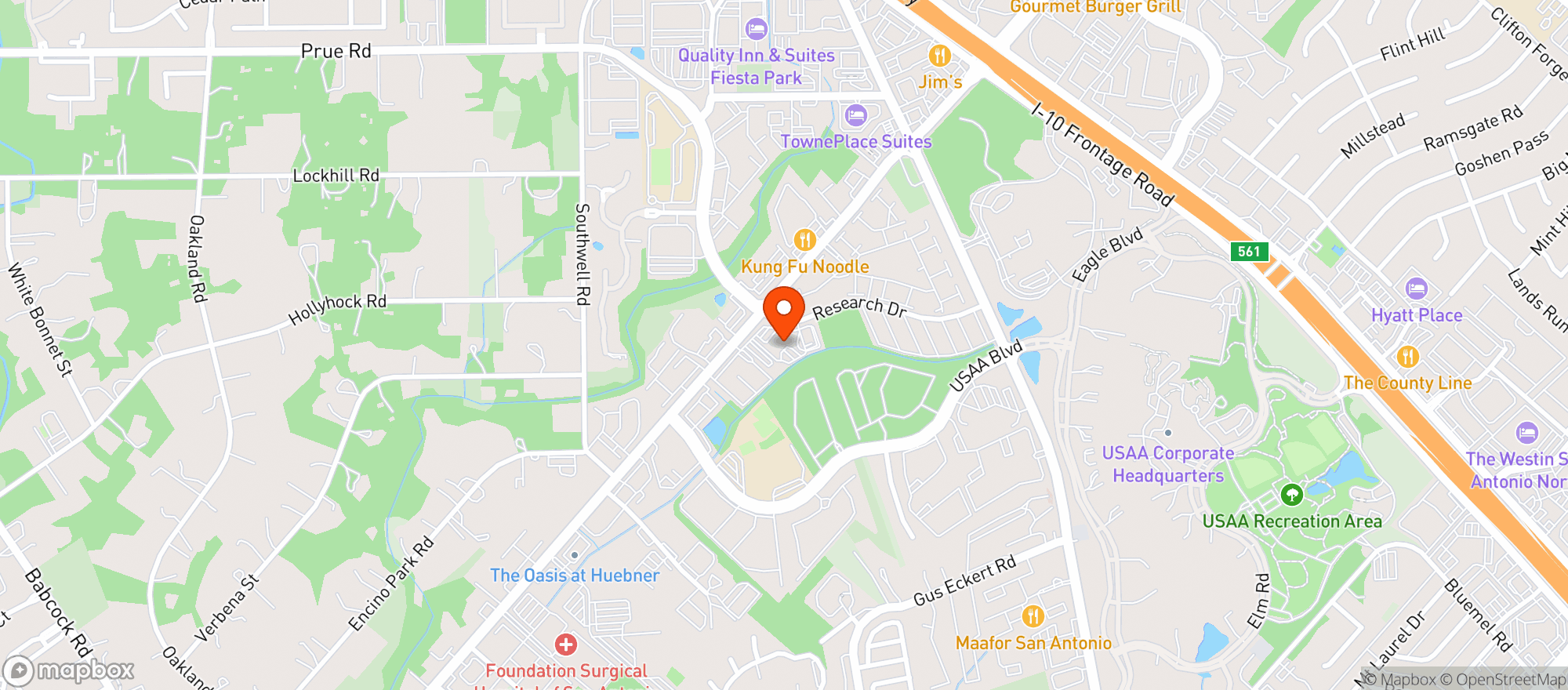 Map showing Liquor Bueno - Huebner - (3013)