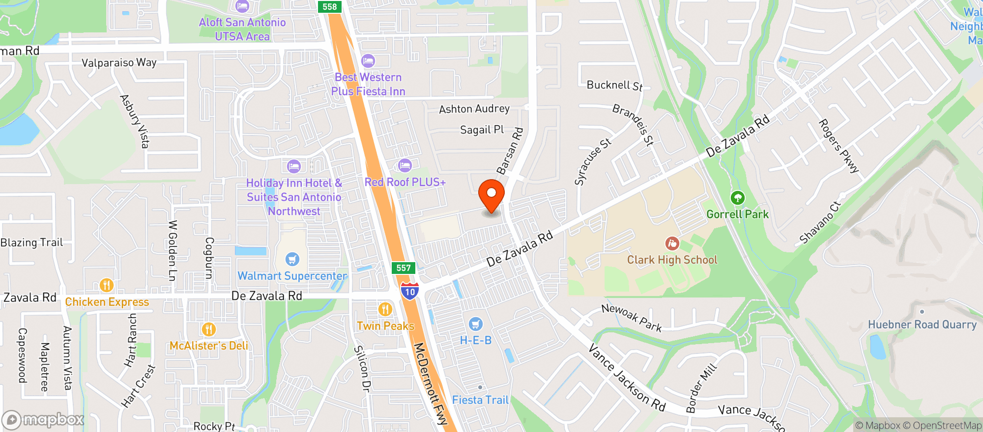 Map showing Specs Wine Spirits & Finer Foods
