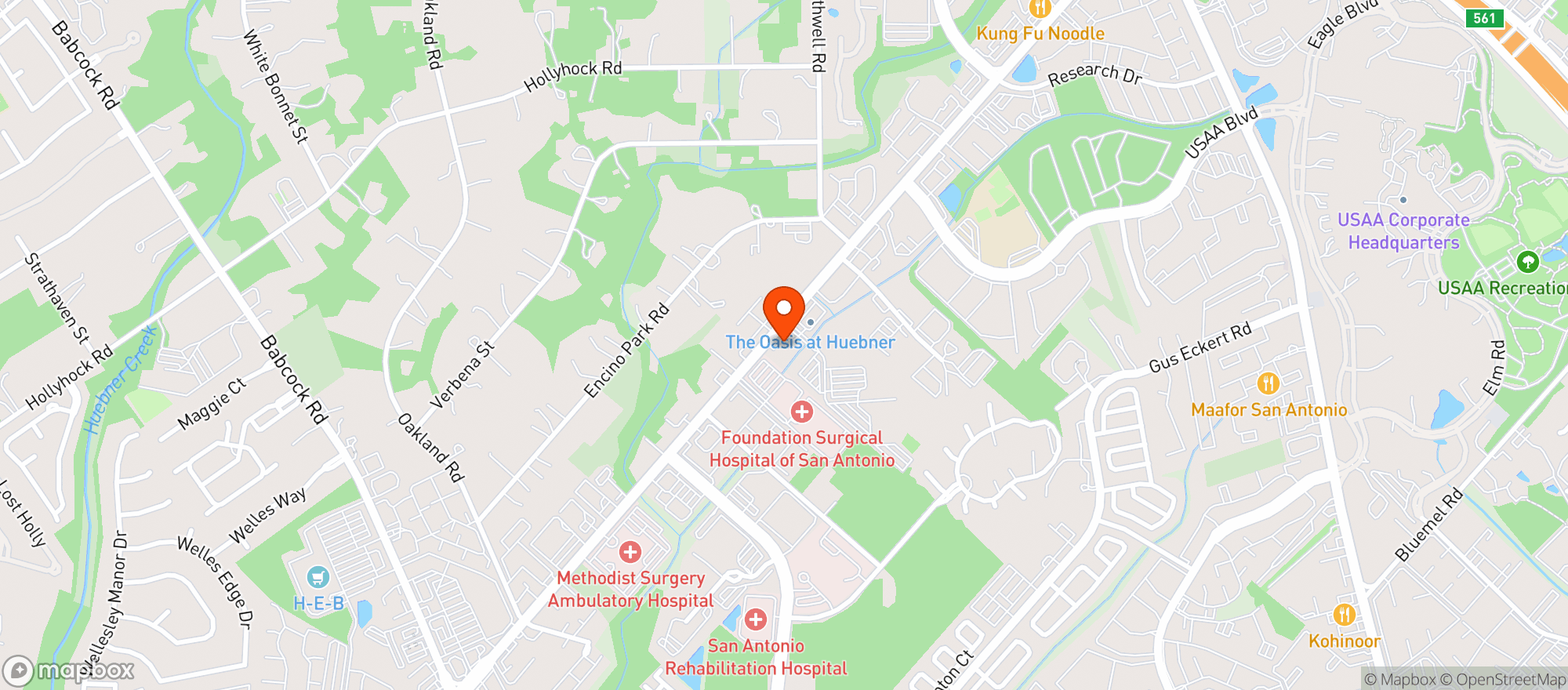 Map showing Archies Fine Coffee & Cbd