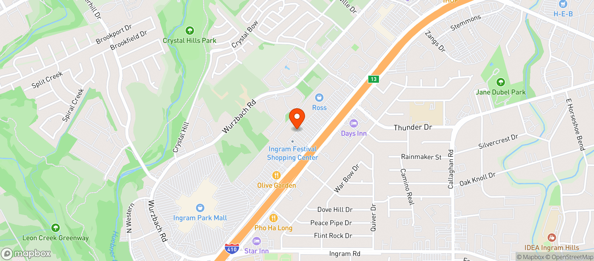 Map showing Specs Wine Spirits & Finer Foods