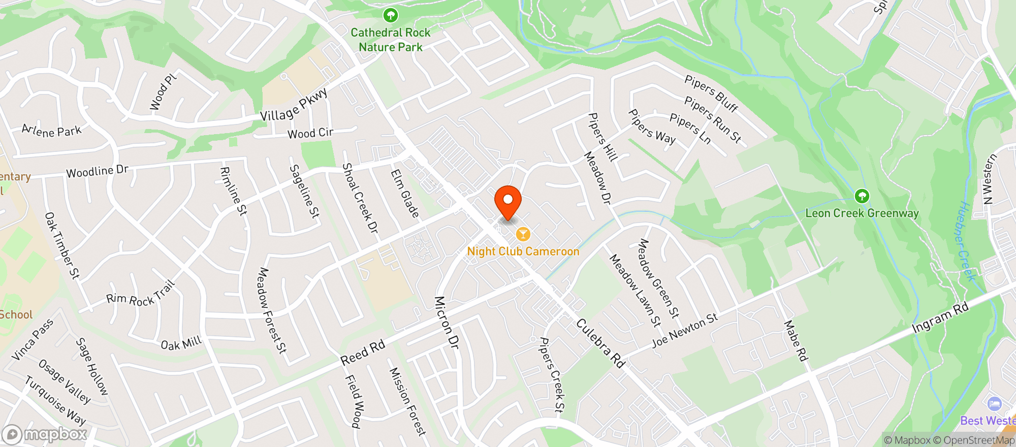 Map showing My House