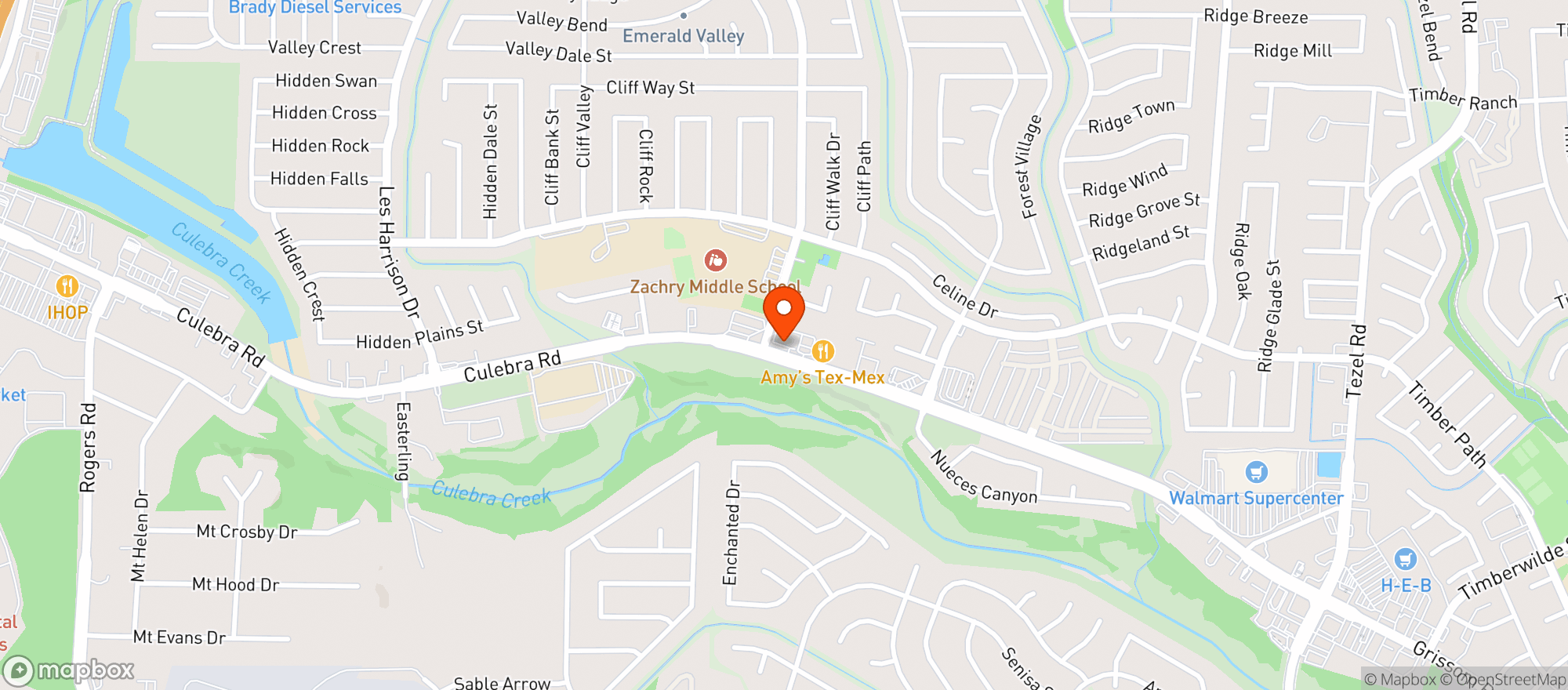Map showing Phantom Cbd