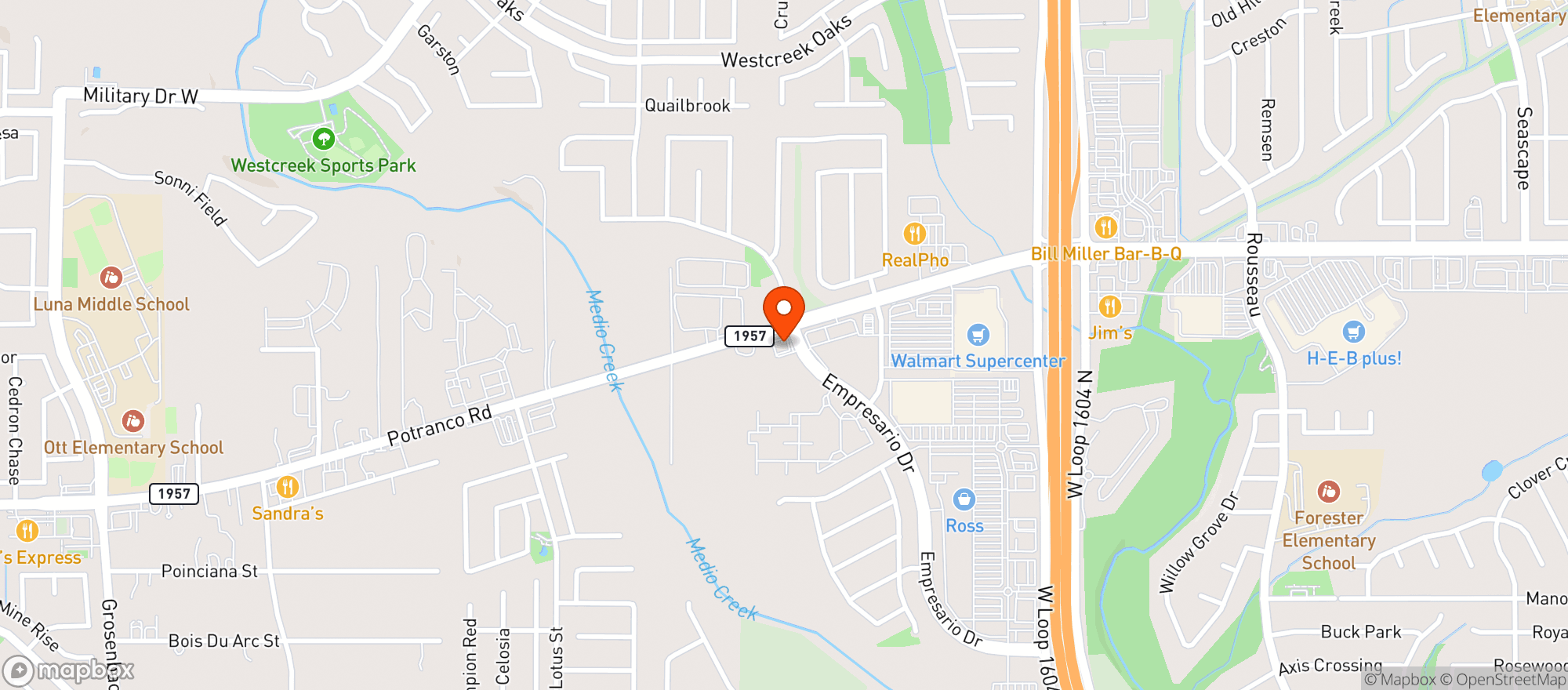 Map showing Mary Jane's CBD Dispensary - Patranco
