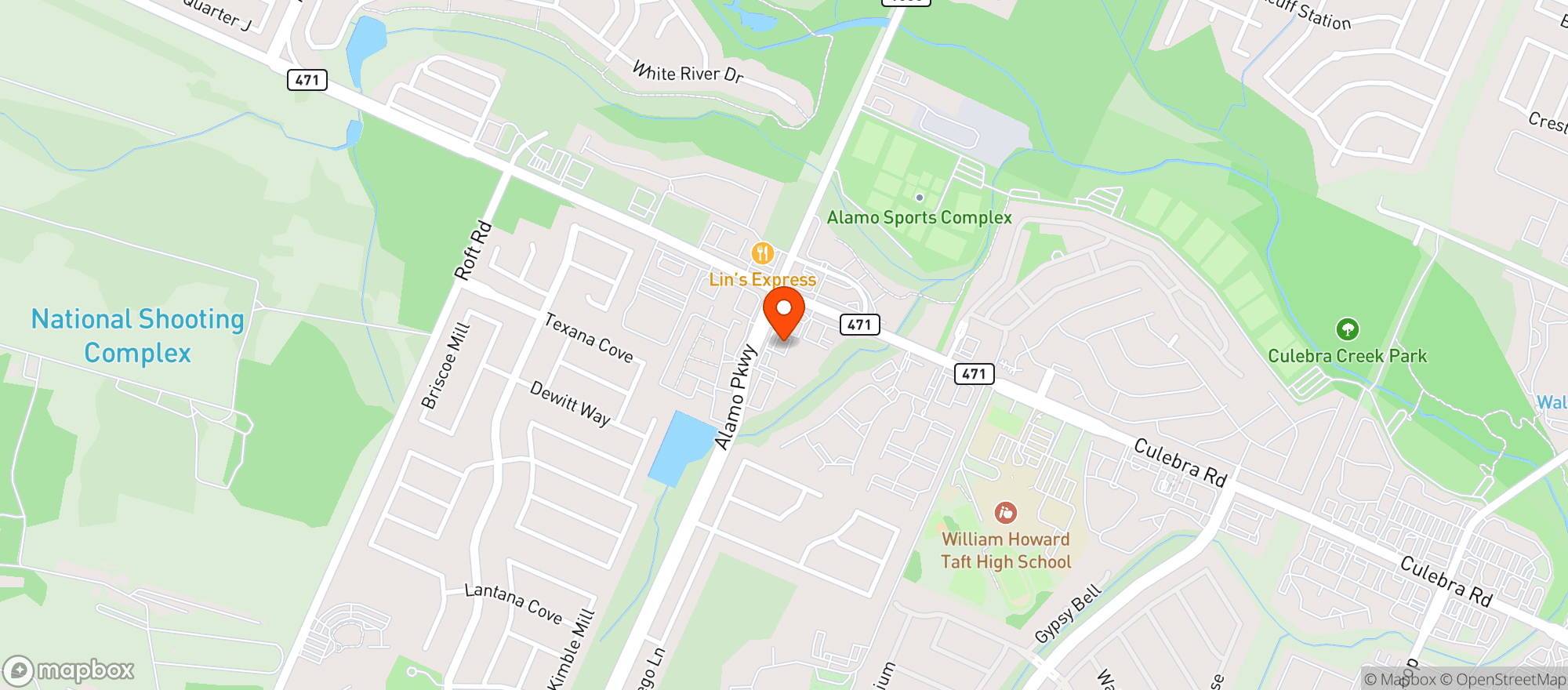 Map showing Cloud Factory Vape And Smoke #1