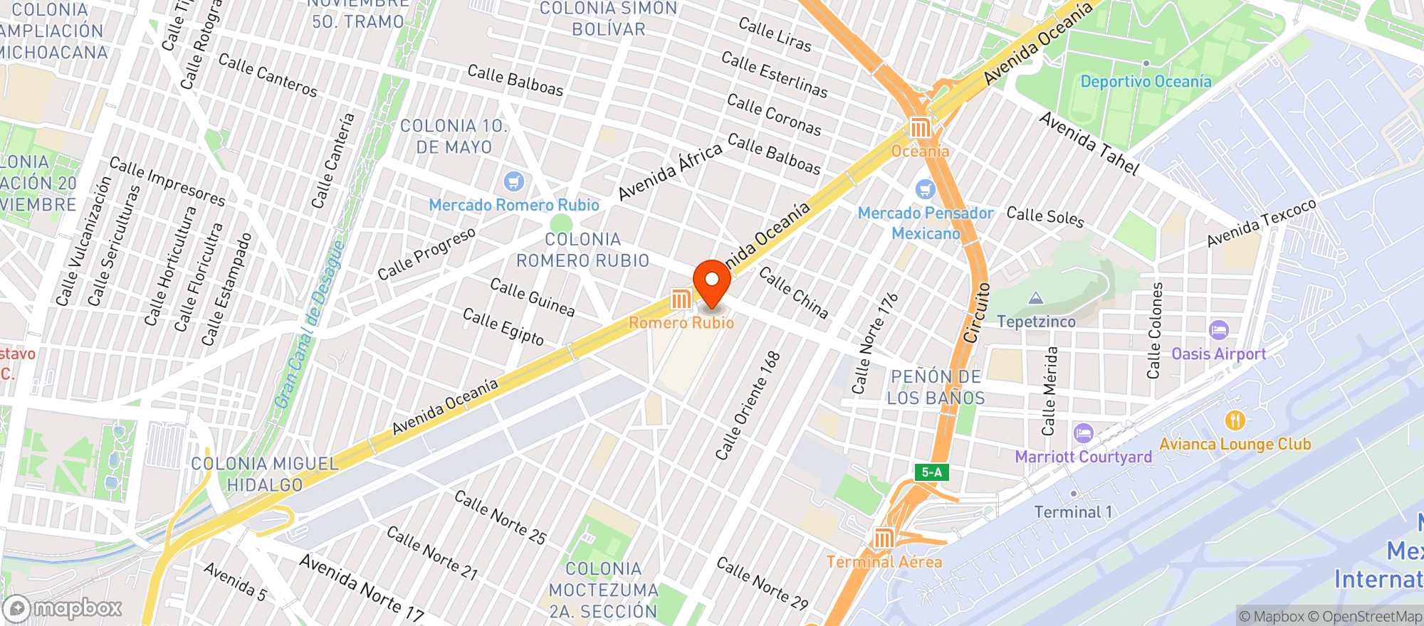 Map showing Ikea