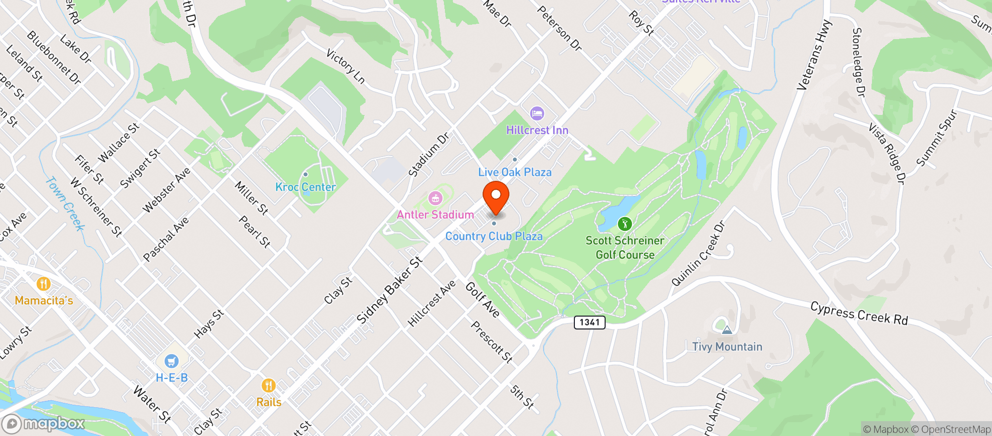 Map showing Specs Wine Spirits & Finer Foods