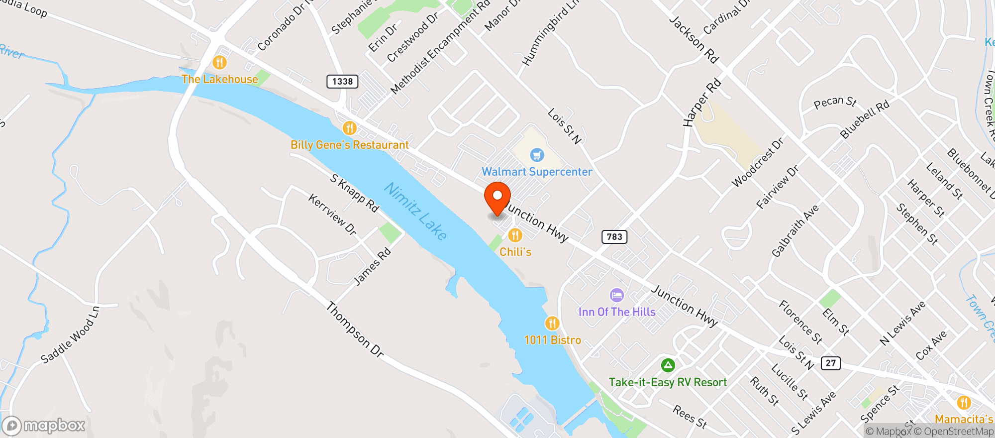 Map showing Gnc