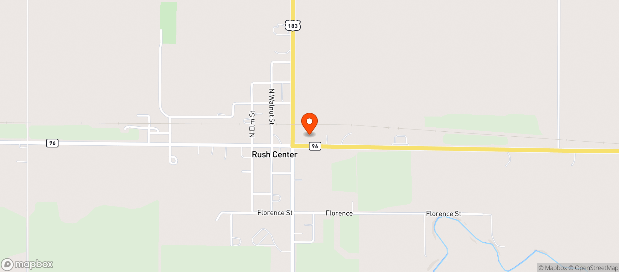 Map showing 4 Corners Liquor Store