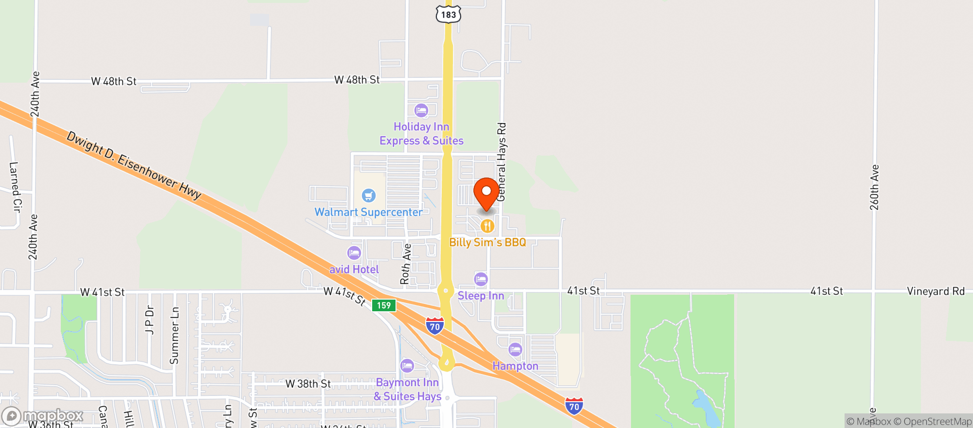 Map showing Stone House Spirits & Cig