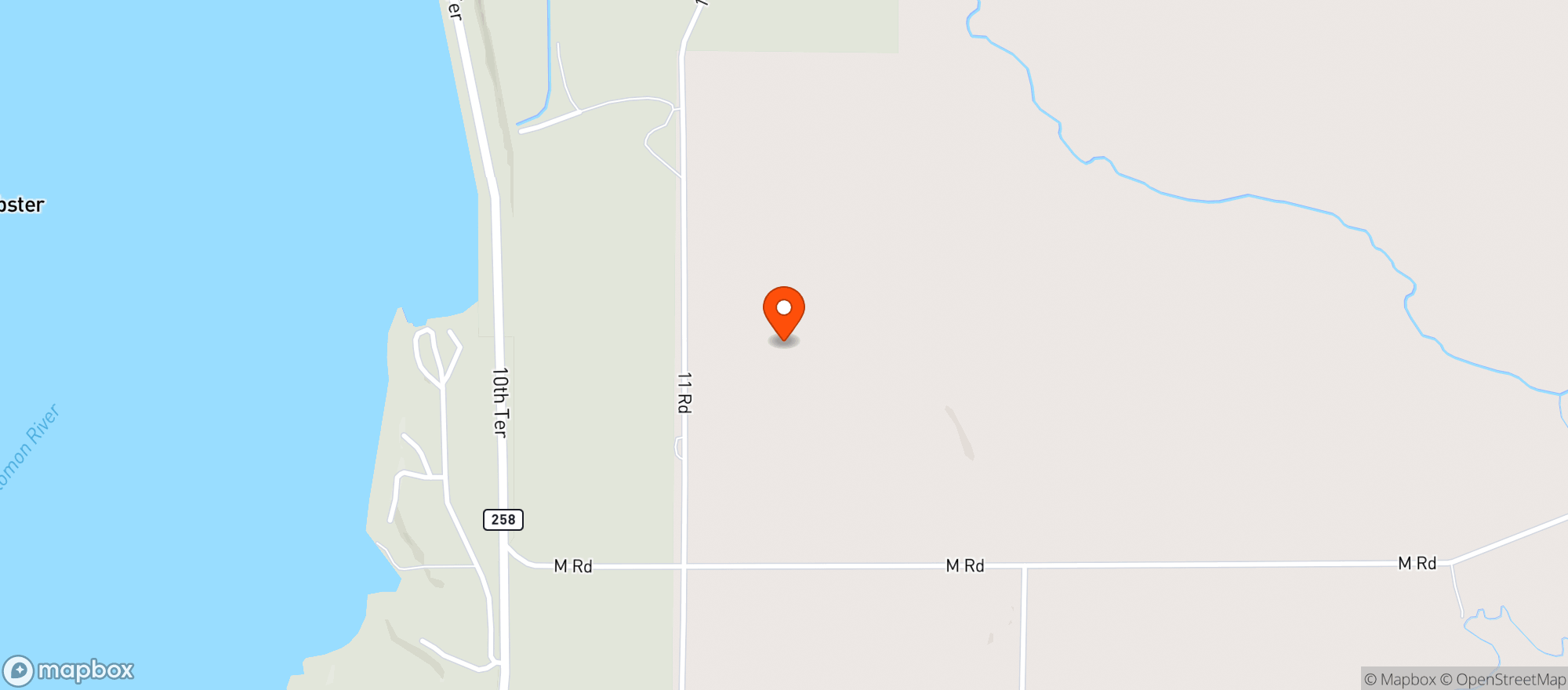 Map showing Boisson