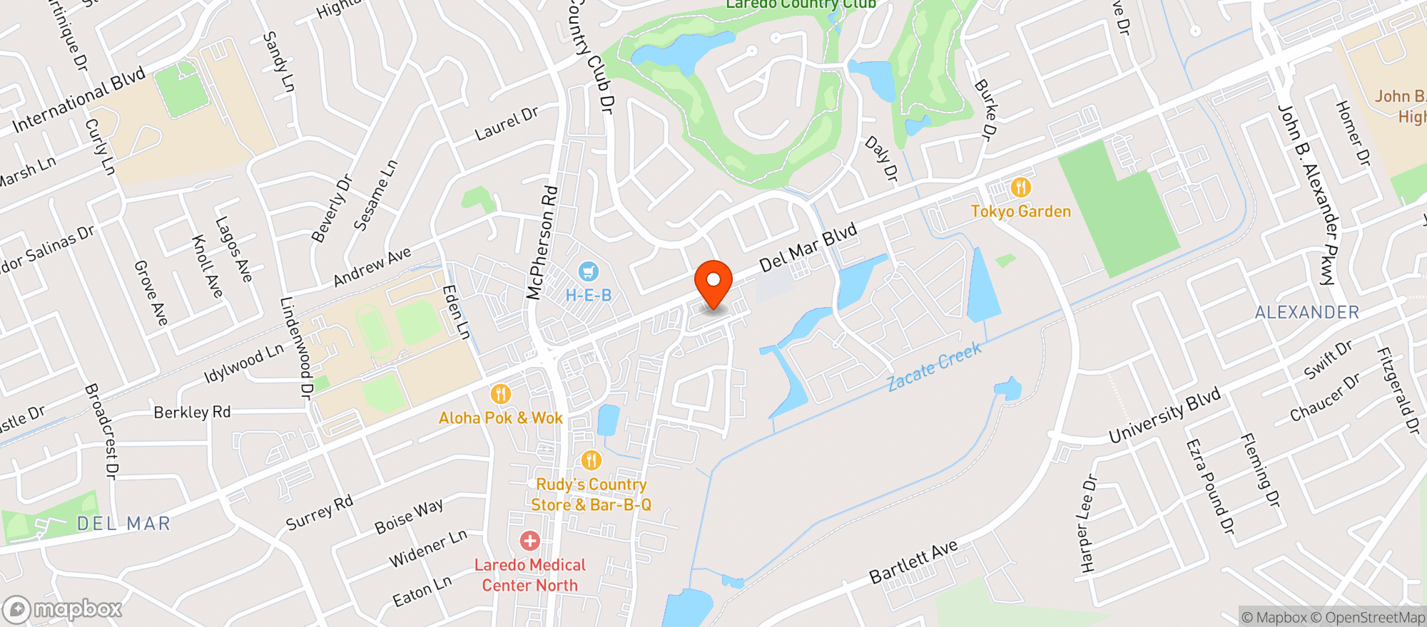 Map showing Beneficial Cannabis Dispensary