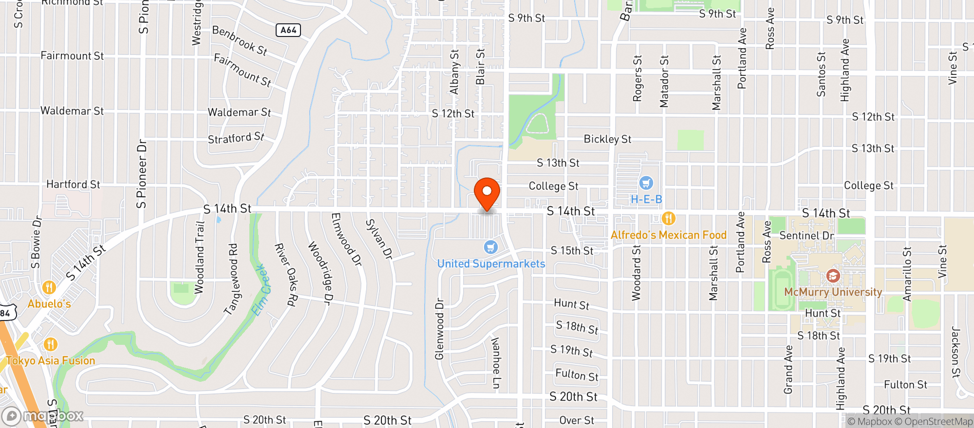 Map showing El Jefe Hemp Co.