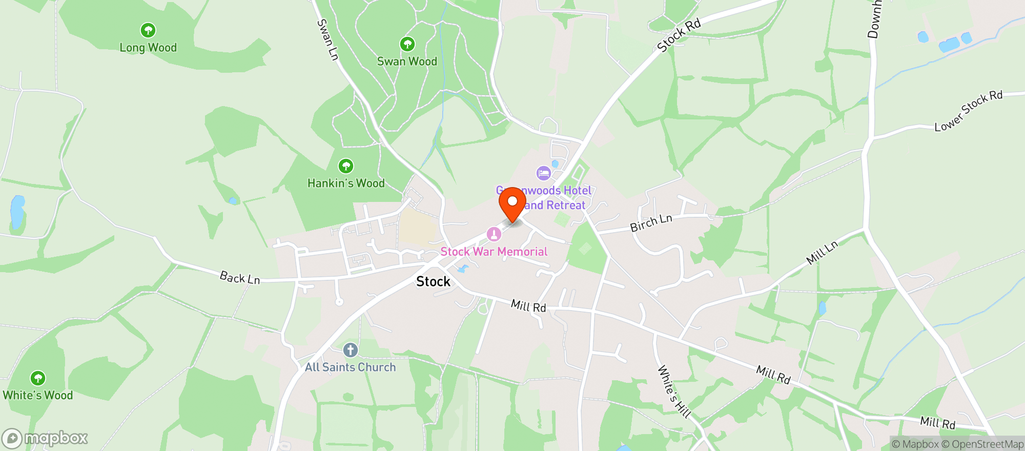 Map showing Hoop At Stock