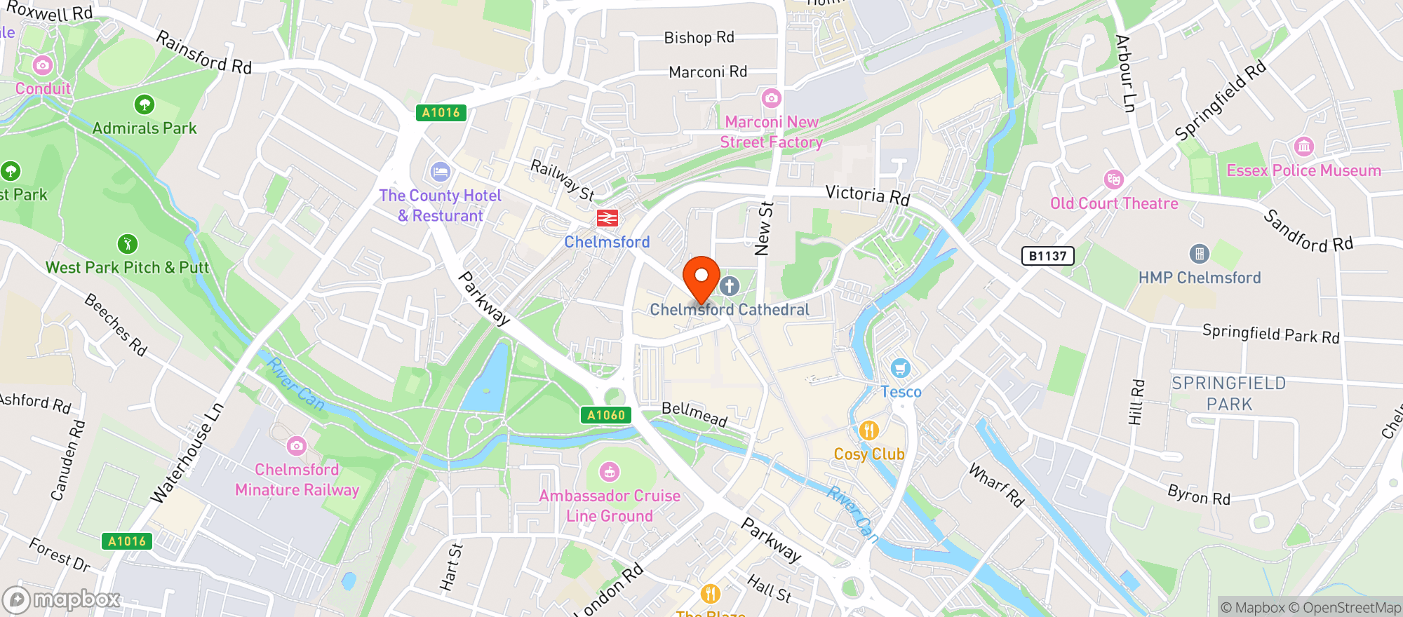Map showing The Golden Fleece