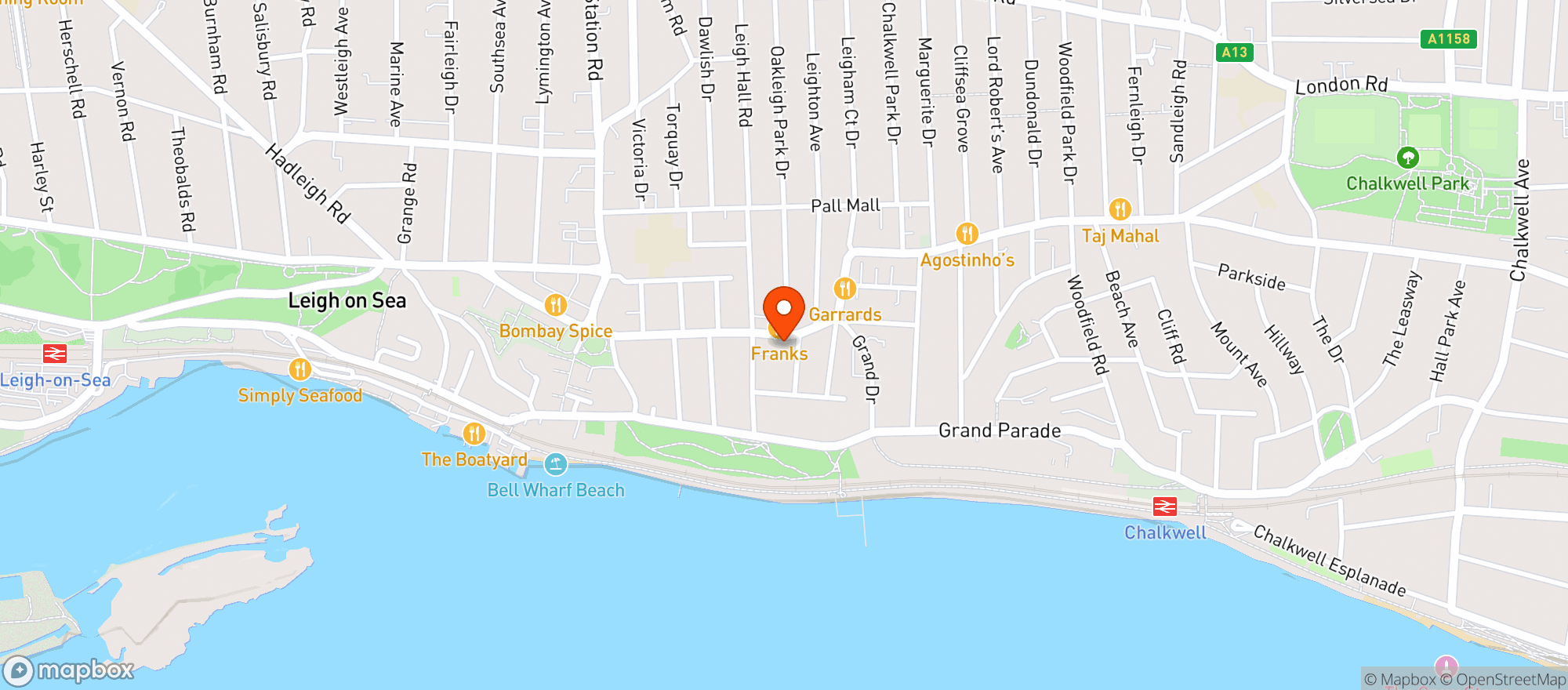 Map showing North- Coffee And Wine