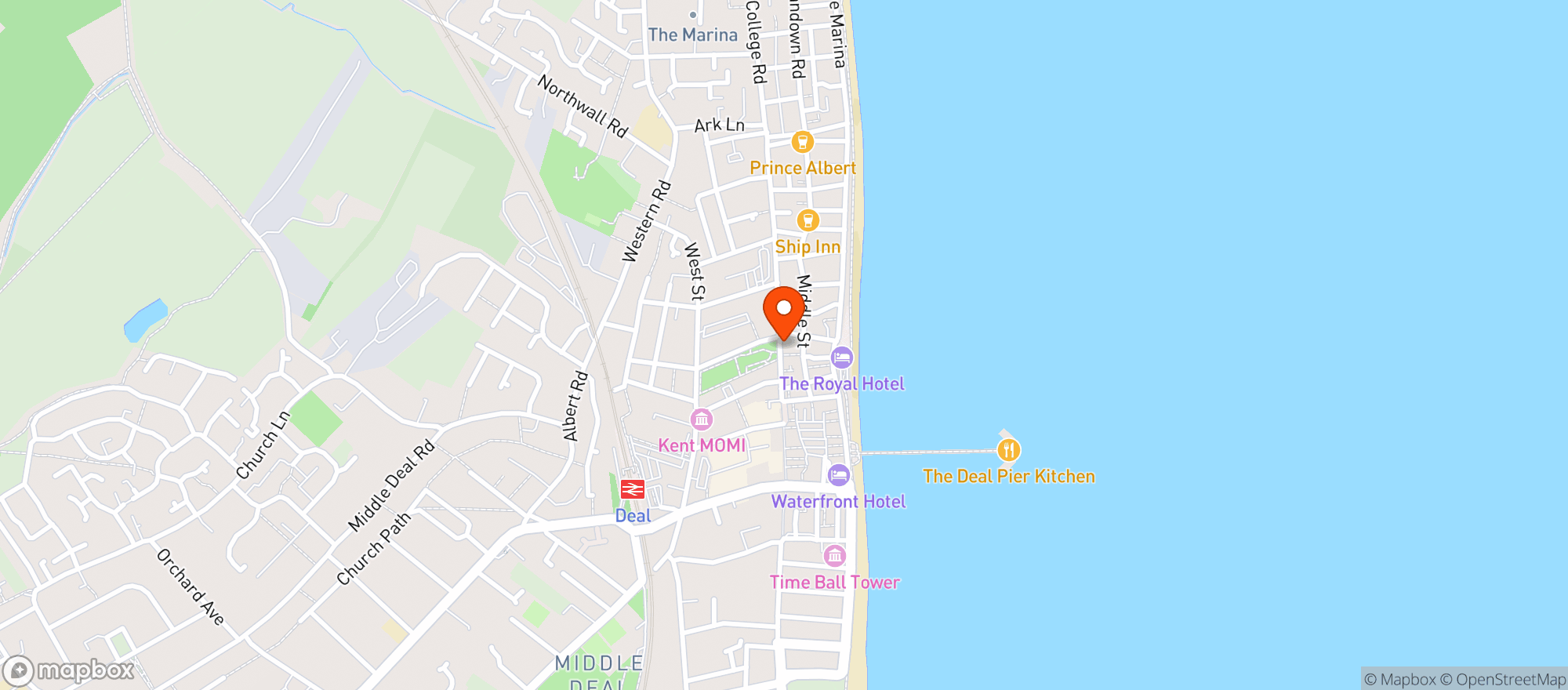 Map showing Le Pinardier