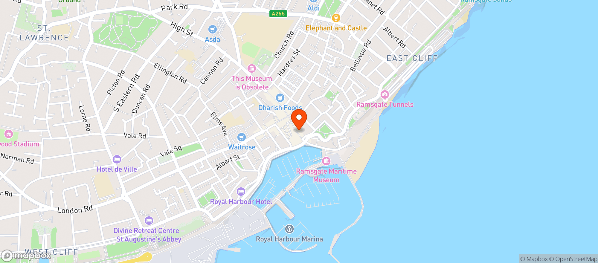 Map showing Penelope's