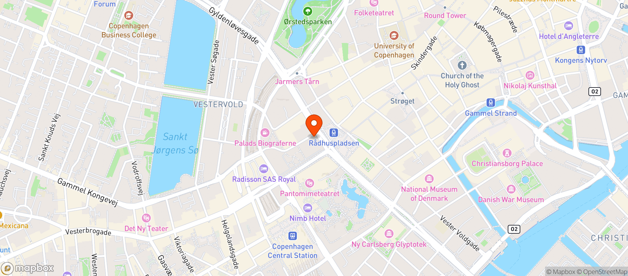 Map showing The Square