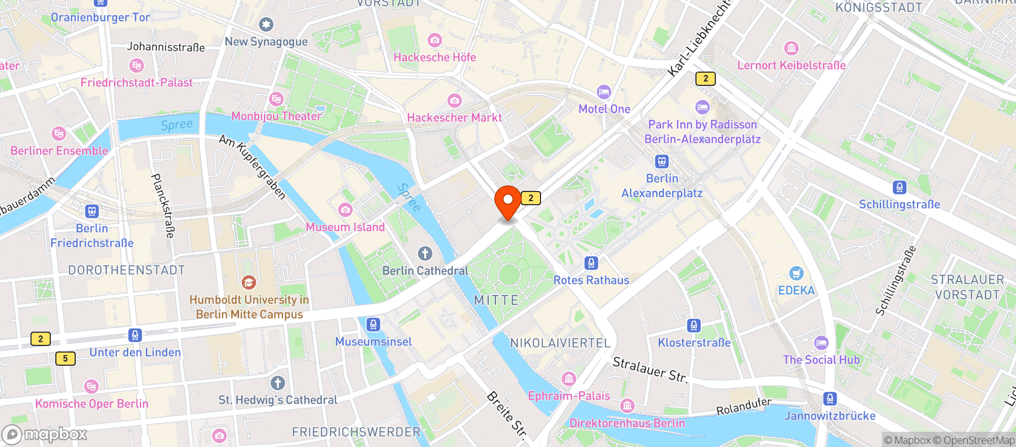 Map showing Grünanlage