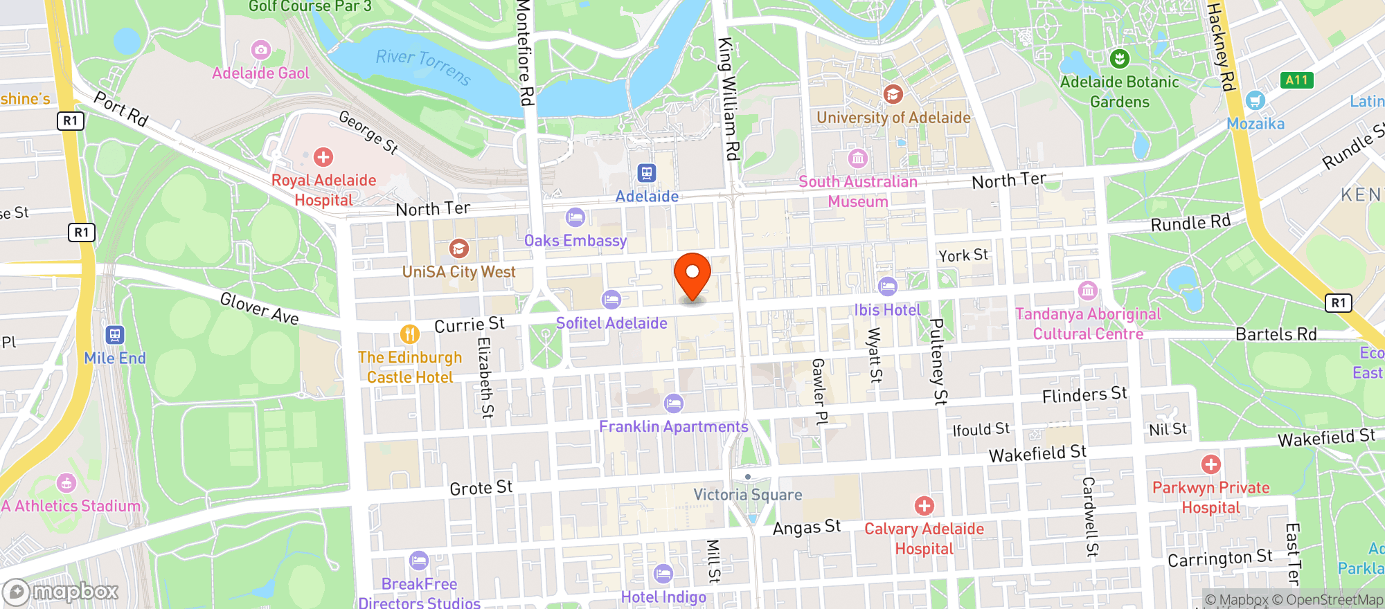 Map showing Bambini Cucina