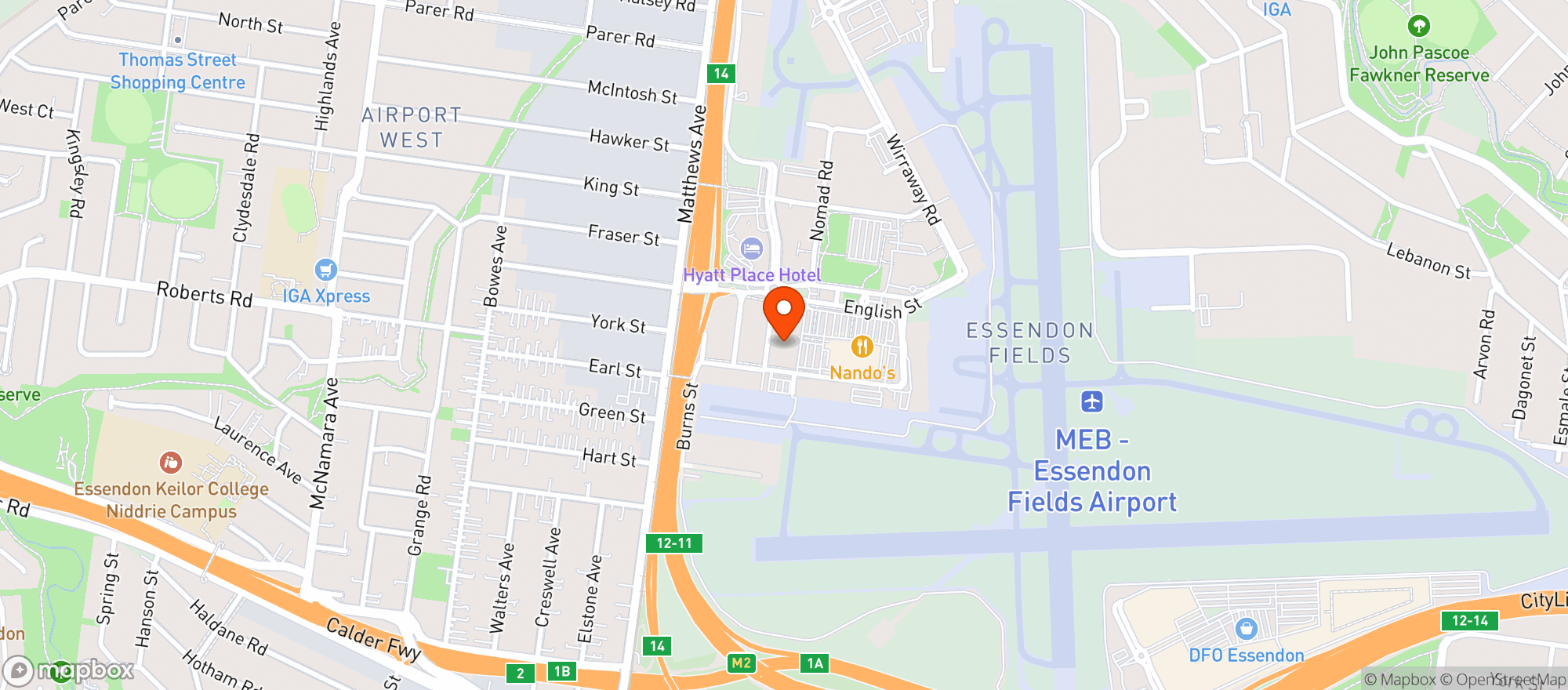 Map showing LaManna