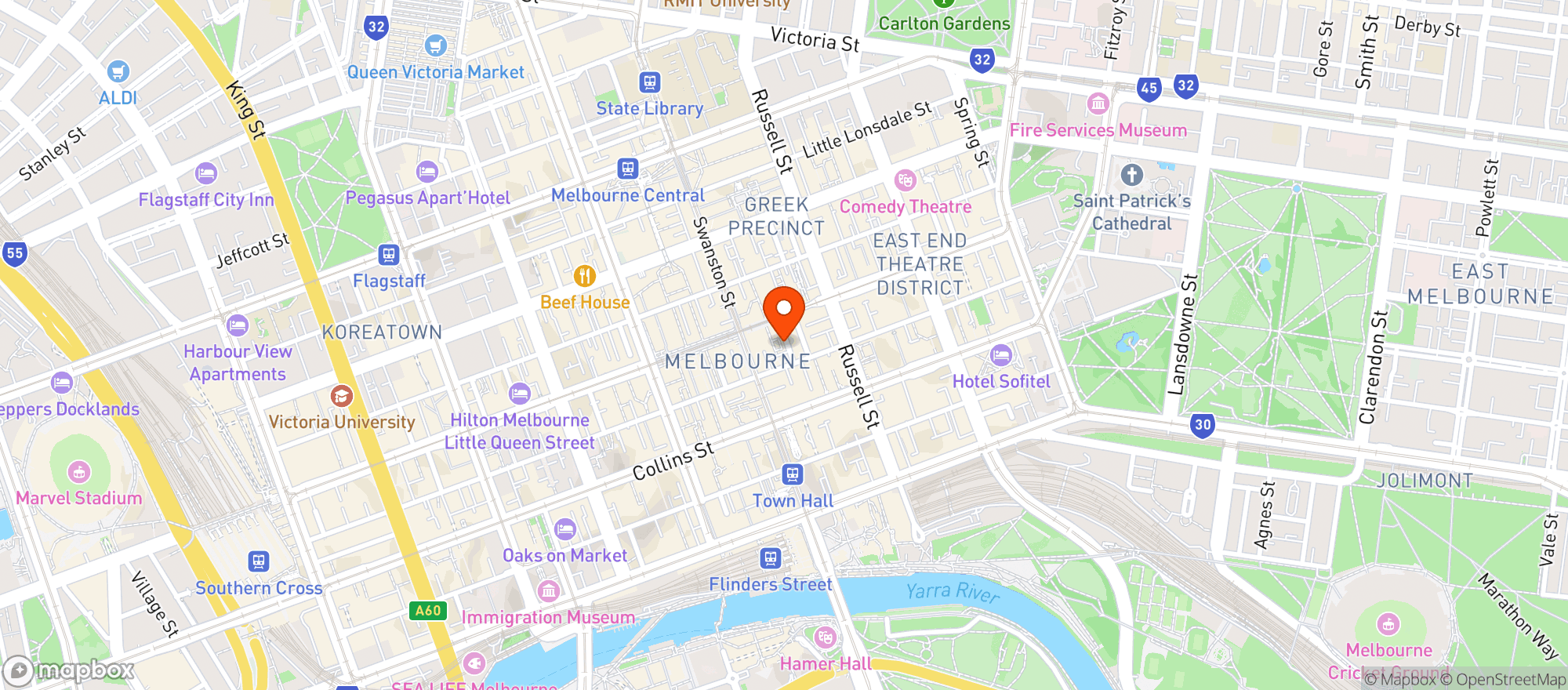 Map showing Soi 38