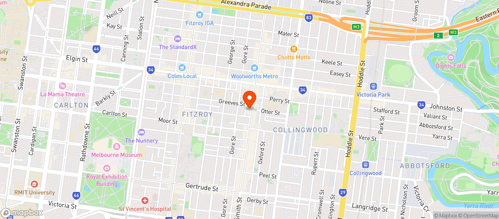 Map showing Meatsmith - Specialty Butcher & Wine Merchant