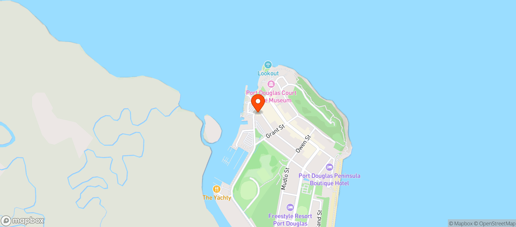 Map showing Seabean