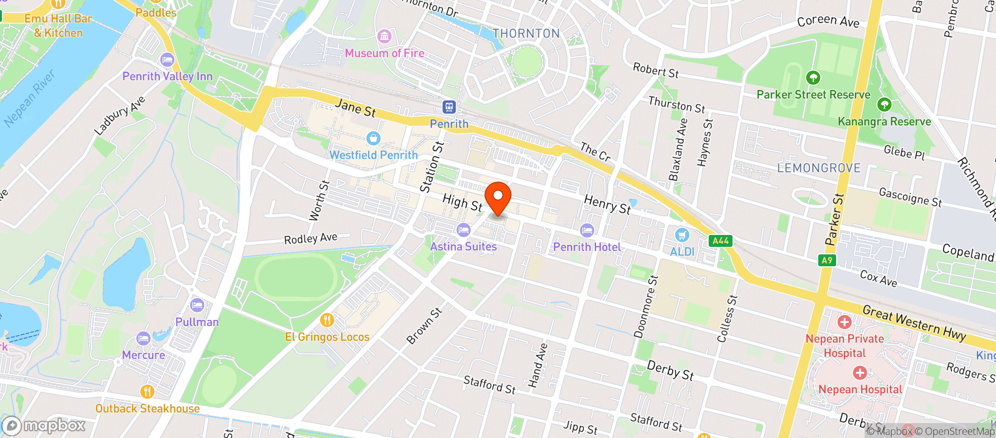 Map showing Elton Chong