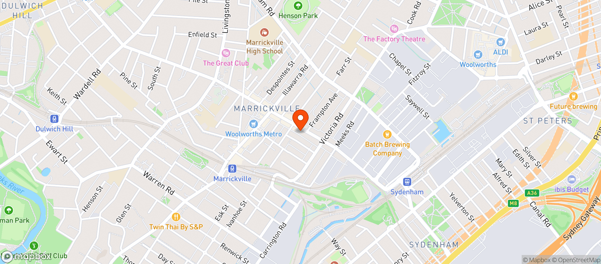 Map showing Goblin Wine Shop
